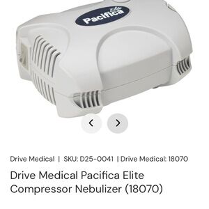 Drive Medical Pacifica Elite Compressor Nebulizer